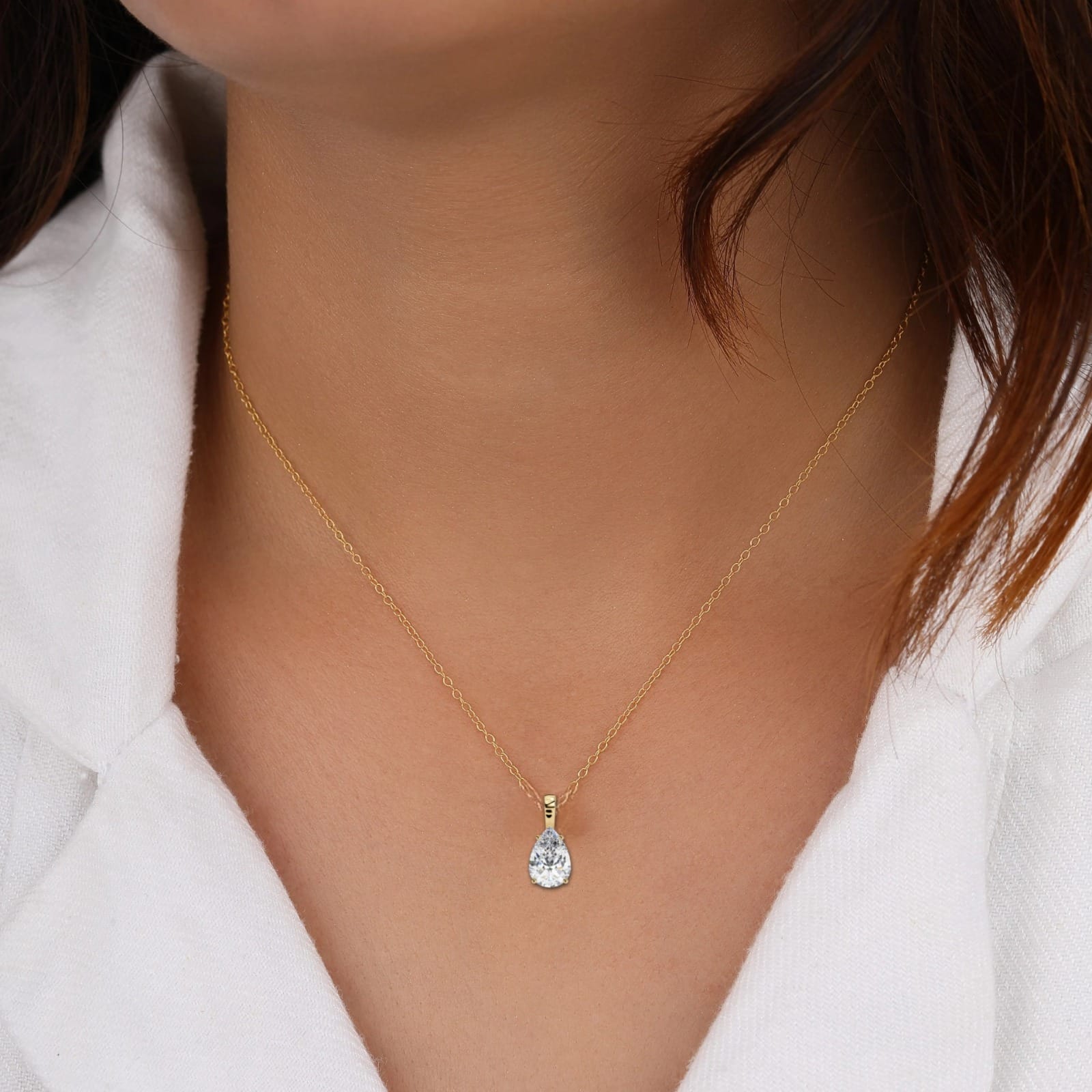 Diamonds Pendant with Chain